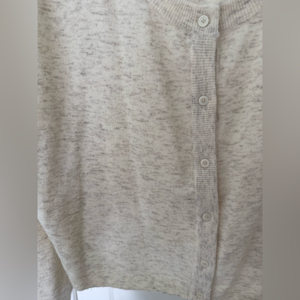 Aritzia Sicily Cardigan size large heather birch - Picture 5 of 5